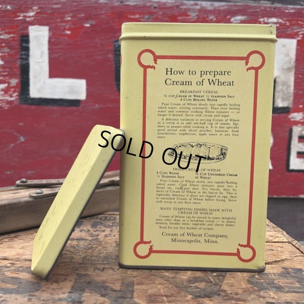 画像4: Vintage Tin Can CREAM OF WHEAT 1984 (B930)