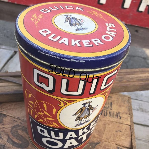 画像7: Vintage Tin Can QUICK QUAKER OATS 1990 (B936)