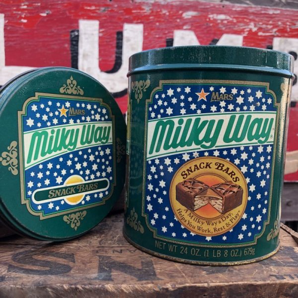 画像3: Vintage Tin Can Milky Way 1987 (B938)