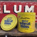 Vintage Tin Can NABISCO Original wheat thins 1987 (B935)