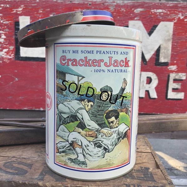 画像3: Vintage Tin Can Cracker Jack 1990 (B937)