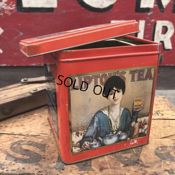 画像4: Vintage Tin Can LIPTON TEA (B929)