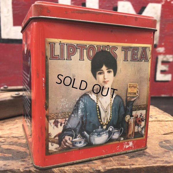 画像8: Vintage Tin Can LIPTON TEA (B929)