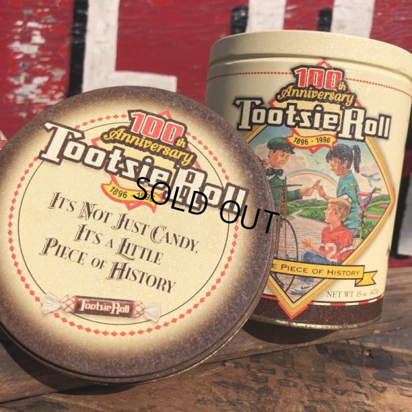 画像7: Vintage Tin Can Tootsie Roll 100th Anniversary 1896-1996 (B923)