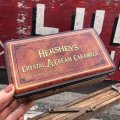 Vintage Tin Can HERSEY'S Crystal A Cream Caramels 1997 (B928)