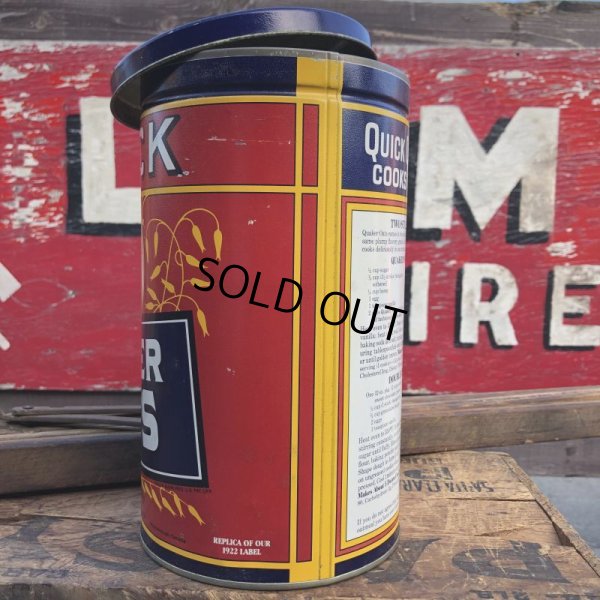 画像4: Vintage Tin Can QUICK QUAKER OATS 1990 (B936)