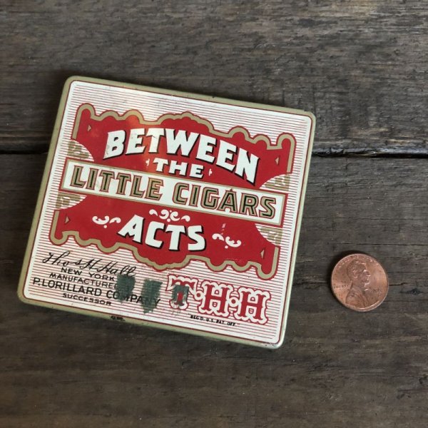 画像2: Vintage Can BETWEEN THE ACTS LITTLE CIGARS (C102)