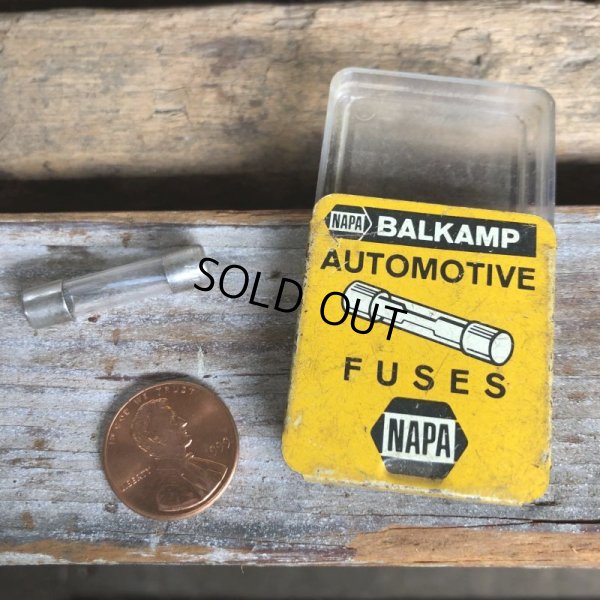 画像1: Vintage Can NAPA BLUCKAMP AUTOMOTIVE FUSES (C088)