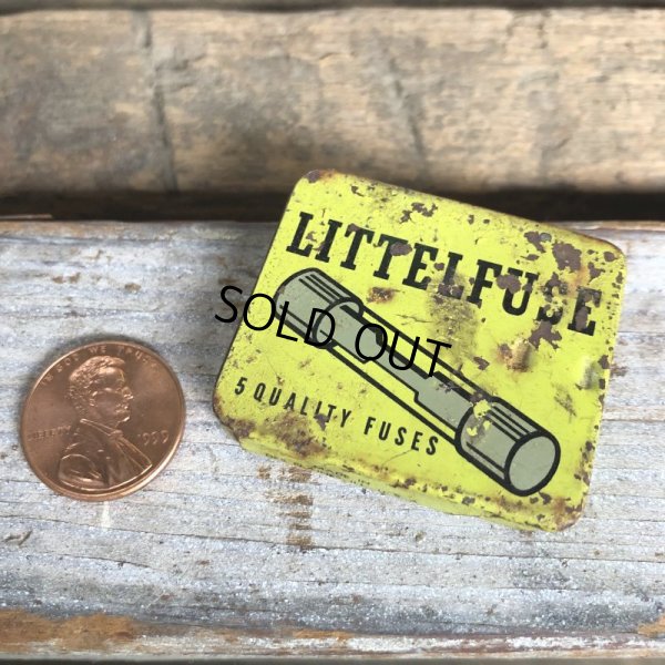 画像1: Vintage Can LITTLE FUSES (C090)