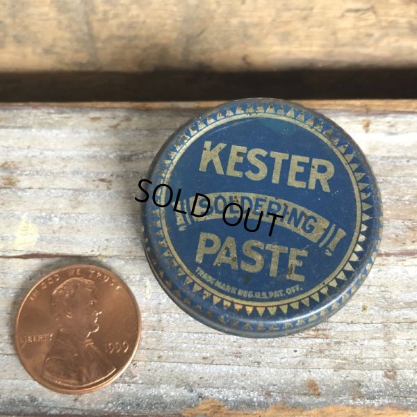 画像2: Vintage Can KESTER SOLDERING PASTE (C092)