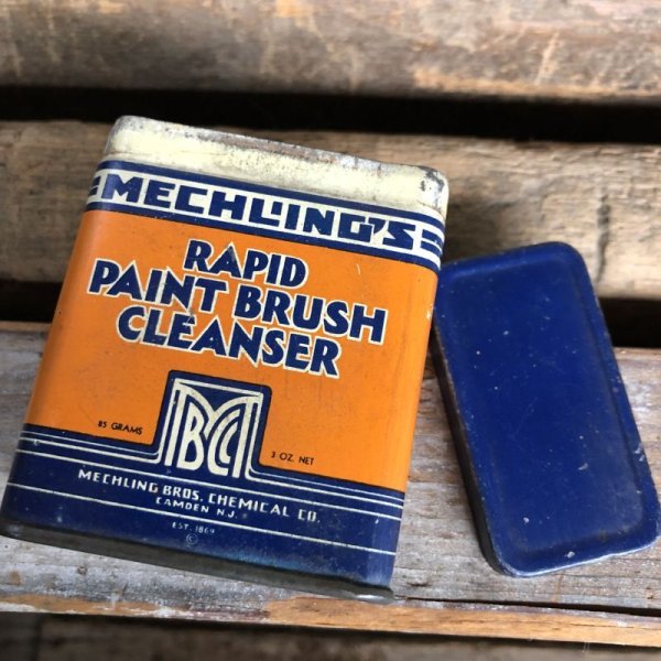画像1: Vintage Can Mechl'ing's Rapid Paint Brush Clenser (C095)
