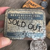 Vintage Can Oid Medical Hexyresorcinol Sucrets (C108)