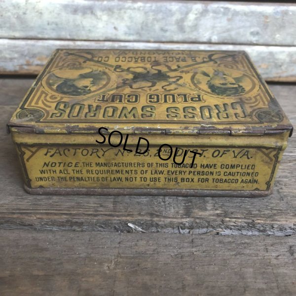 画像7: Vintage Can CROSS SWORDS Tobacco (C106)