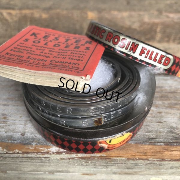 画像5: Vintage Can KESTER RADIO SOLDER (C093)