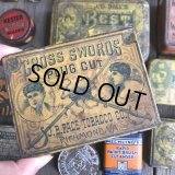 Vintage Can CROSS SWORDS Tobacco (C106)