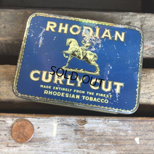 画像2: Vintage Can RHODIAN CURLY CUT Tobacco (C097)