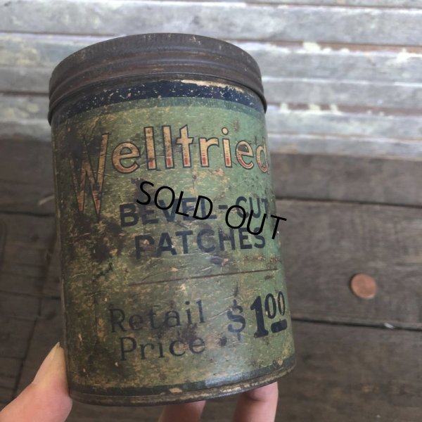 画像5: Vintage Can Welltried Bevel-Cut Patches (C110)