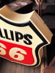 画像8: 【店舗引き取り限定】 Vintage Original PHILLIPS 66 Gas Station Lighted Sign Huge (C107)