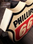 画像7: 【店舗引き取り限定】 Vintage Original PHILLIPS 66 Gas Station Lighted Sign Huge (C107)