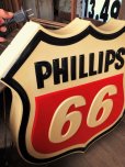 画像15: 【店舗引き取り限定】 Vintage Original PHILLIPS 66 Gas Station Lighted Sign Huge (C107)