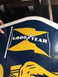 画像5: Vintage Goodyear Tires Double Sided Porcelain Sign (C108)