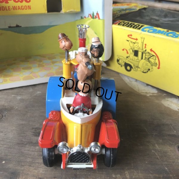 画像12: 60s Vintage Popeye CORGI Comics Die-cast Paddle Wagon (C110)