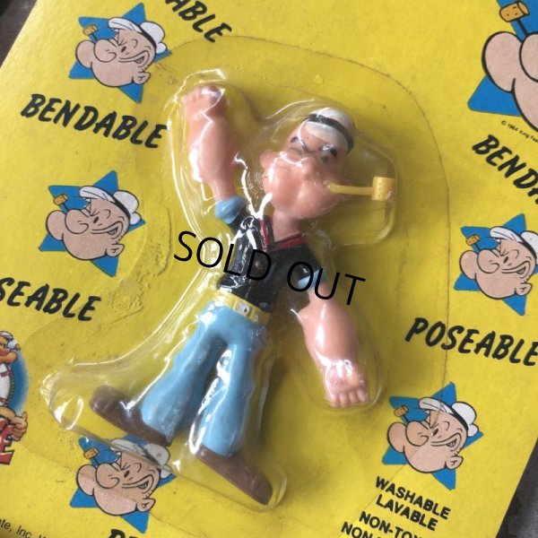 画像7: 80s Vintage Popeye Bendable Set (C109)