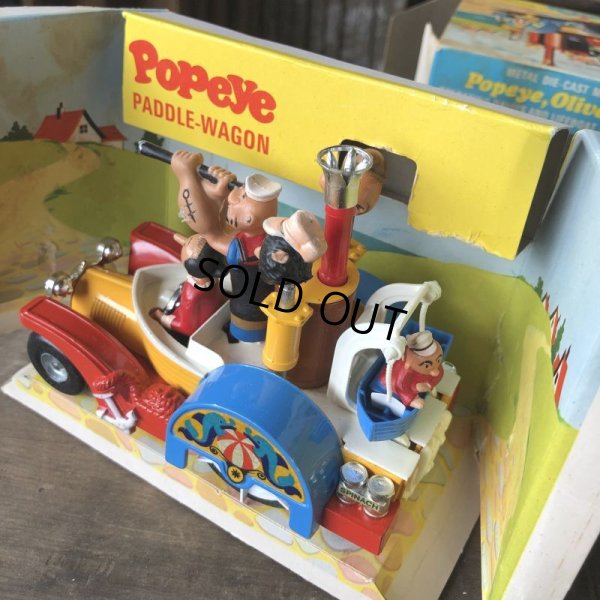 画像9: 60s Vintage Popeye CORGI Comics Die-cast Paddle Wagon (C110)