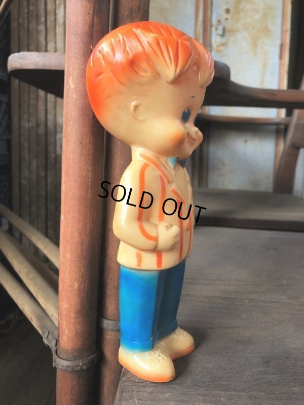 画像4: 60s Vintage New York World's Fair Peter Rubber Squeeze Doll (C113)