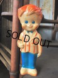 60s Vintage New York World's Fair Peter Rubber Squeeze Doll (C113)