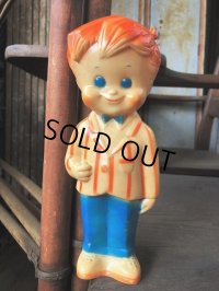 60s Vintage New York World's Fair Peter Rubber Squeeze Doll (C113)