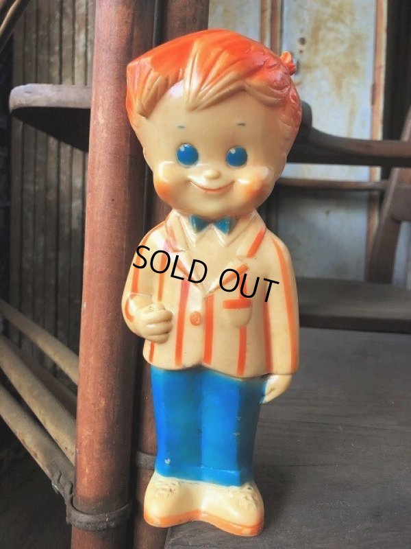 画像1: 60s Vintage New York World's Fair Peter Rubber Squeeze Doll (C113)