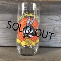 90s Vintage Glass Looney Tunes 50th Happy Birthday Bugs (C125)