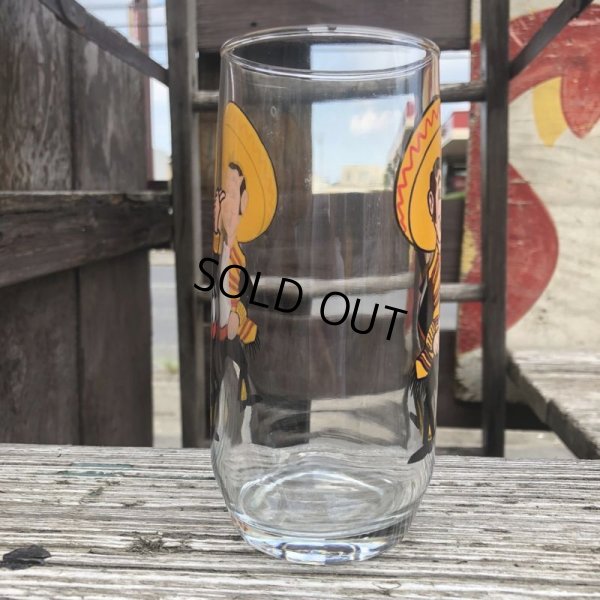 画像2: 70s Vintage Glass Pancho's Meican Restaurant (C139)