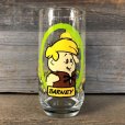 画像1: 80s Vintage Glass Pizza Hut Flintstone Kids Barney (C121) (1)