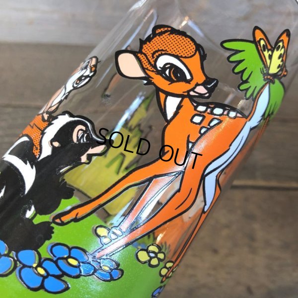 画像4: 70s Vintage Pepsi Glass Disney Bambi (C120)
