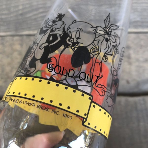 画像5: 90s Vintage Glass Looney Tunes 50th Happy Birthday Bugs (C125)