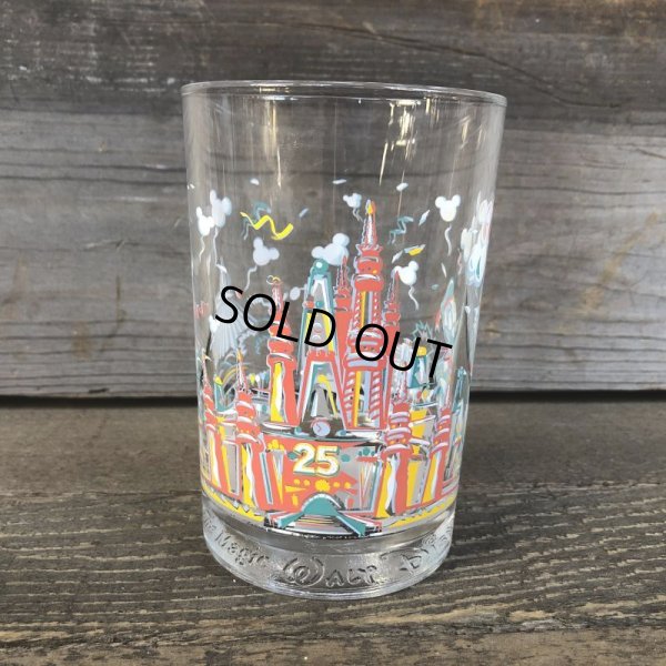 画像3: 90s Vintage McDonald Glass Walt Disney World 25th Anniversary Donald Duck (C118)
