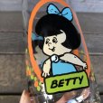 画像7: 80s Vintage Glass Pizza Hut Flintstone Kids Betty (C122)