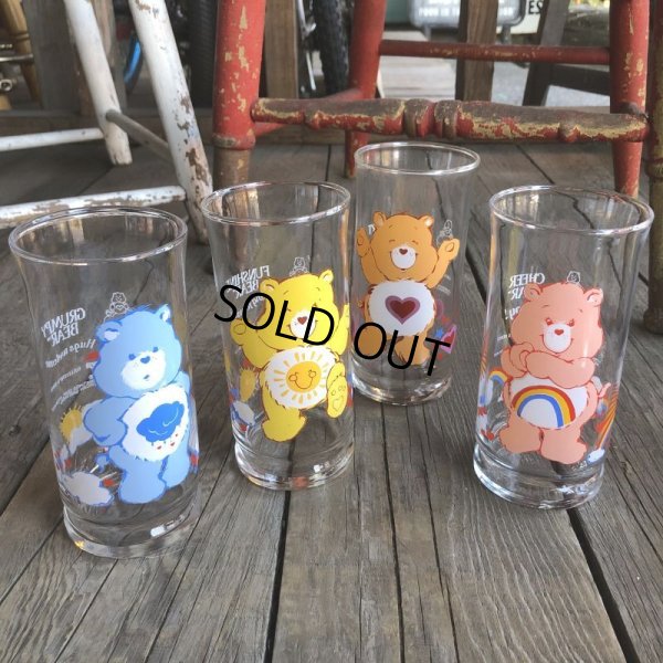 画像7: 80s Vintage Glass Pizza Hut Care Bear Funshine (C128)