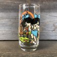 画像3: 80s Vintage Glass Pizza Hut Flintstone Kids Betty (C122)