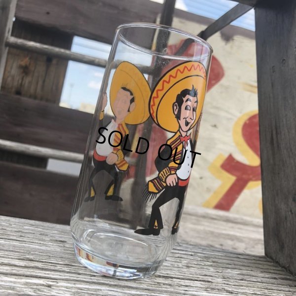 画像4: 70s Vintage Glass Pancho's Meican Restaurant (C139)