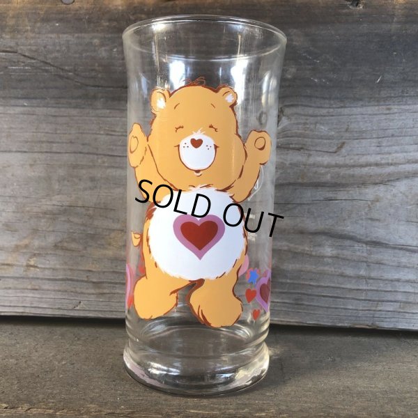 画像1: 80s Vintage Glass Pizza Hut Care Bear Tenderheart (C131)