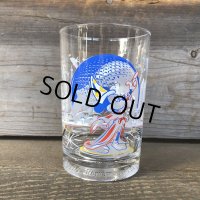 90s Vintage McDonald Glass Walt Disney World 25th Anniversary Mickey (C119)