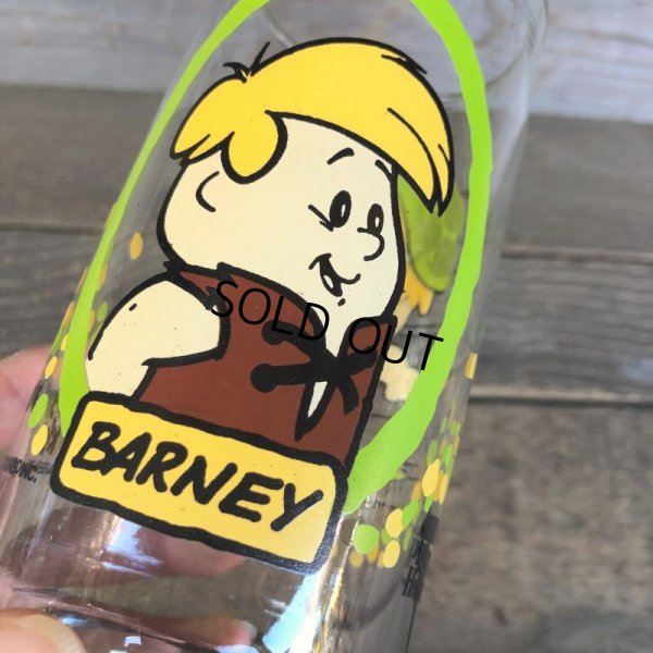 画像5: 80s Vintage Glass Pizza Hut Flintstone Kids Barney (C121)