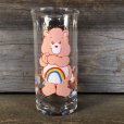 画像1: 80s Vintage Glass Pizza Hut Care Bear Cheer (C129) (1)