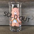 80s Vintage Glass Pizza Hut Care Bear Cheer (C129)
