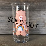 80s Vintage Glass Pizza Hut Care Bear Cheer (C129)
