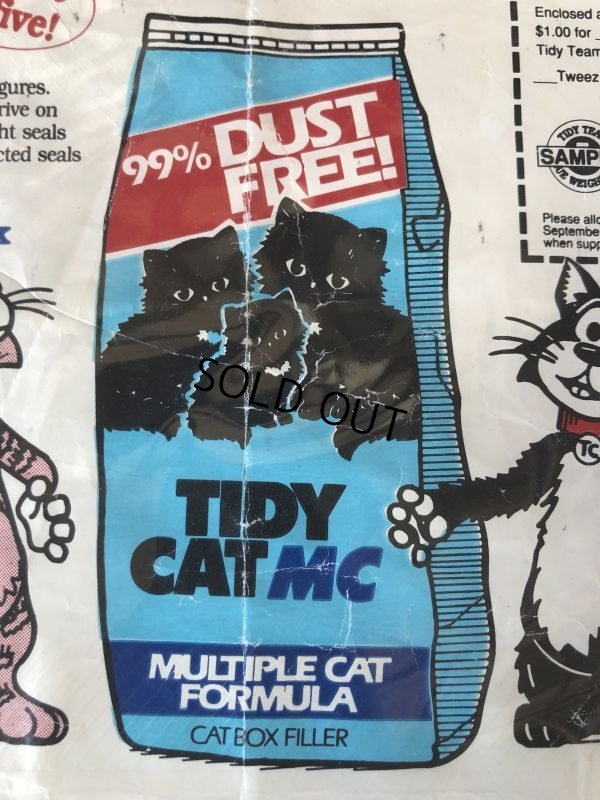 画像2: Vintage TIDY CAT Pet Food Tidy Team Complete Set (C176)