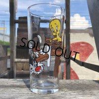 70s Vintage Pepsi Glass Tweety & Sylvester (C167)
